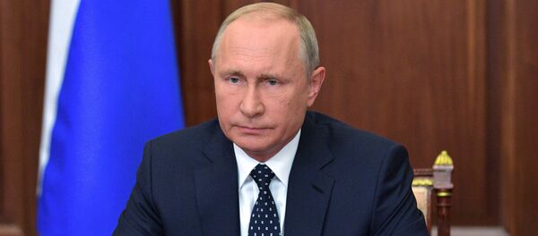 Обращение президента РФ В. Путина к гражданам России Обращение президента РФ В. Путина к гражданам России - Sputnik Беларусь