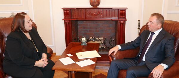 Владимир Макей и Дженнифер Мур - Sputnik Беларусь