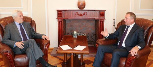 Сустрэча Аляксандра Сурыкава і Уладзіміра Макея - Sputnik Беларусь