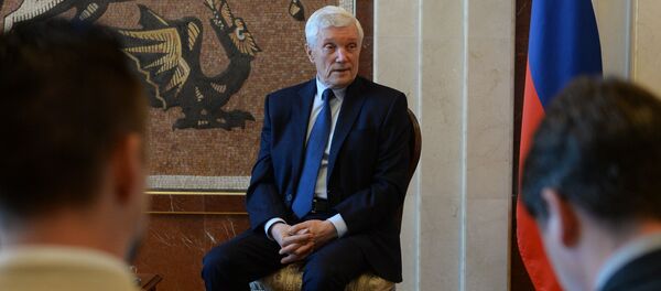 Чрезвычайный и Полномочный посол России Александр Суриков - Sputnik Беларусь