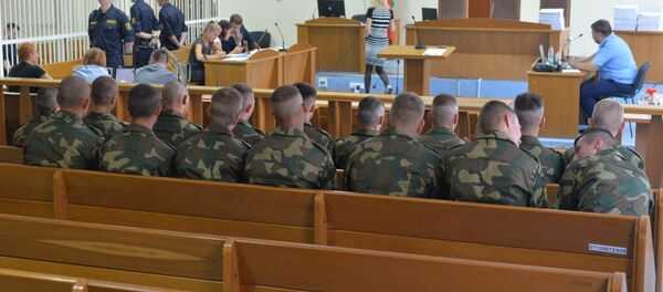 Суд по делу солдата-срочника Коржича - Sputnik Беларусь