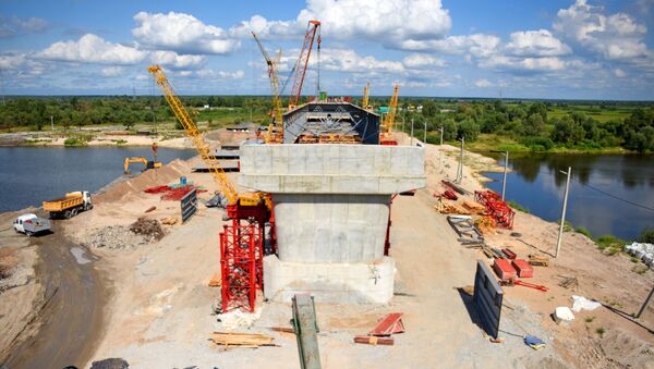 Реконструкция моста в Житковичах - Sputnik Беларусь