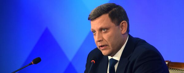 Глава Донецкой народной республики Александр Захарченко, архивное фото - Sputnik Беларусь
