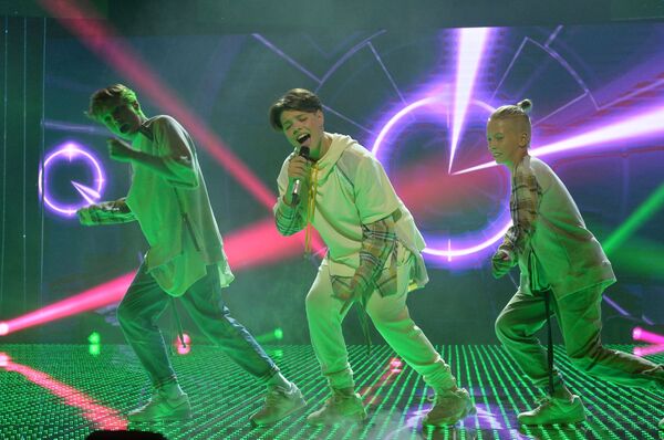 Представитель Беларуси на детском Евровидении-2018 Даниэль Ястремский - Sputnik Беларусь