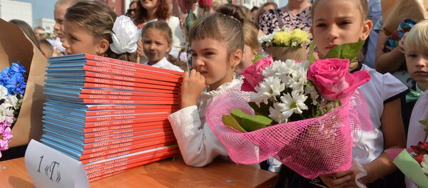Школьная линейка - Sputnik Беларусь