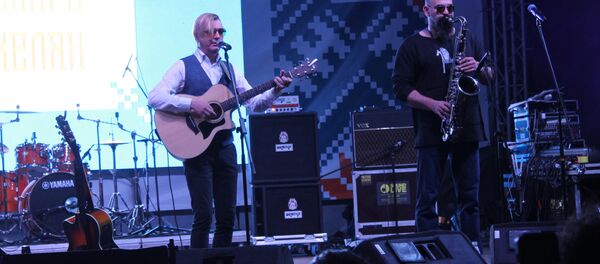 Лявон Вольскі на Камяніцы-2018 Лявон Вольскі на Камяніцы-2018 - Sputnik Беларусь