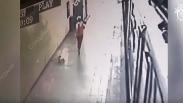 Убийство полицейского в метро Москвы: СК опубликовал видео с подозреваемым - Sputnik Беларусь