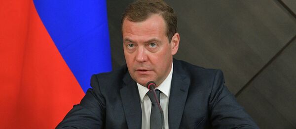 Председатель правительства РФ Дмитрий Медведев Председатель правительства РФ Дмитрий Медведев - Sputnik Беларусь