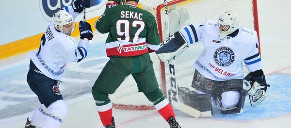 Встреча Динамо с Ак Барсом - Sputnik Беларусь