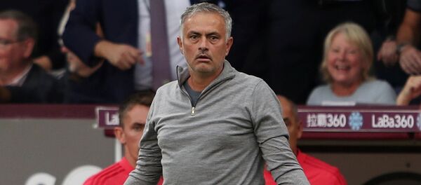 Главный тренер ФК Манчестер Юнайтед Жозе Моуринью - Sputnik Беларусь