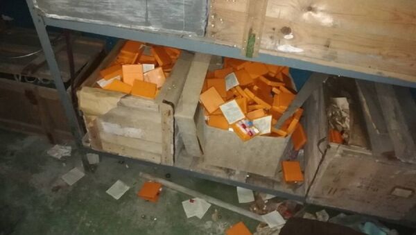В бомбоубежище обнаружены аптечки с тареном - Sputnik Беларусь