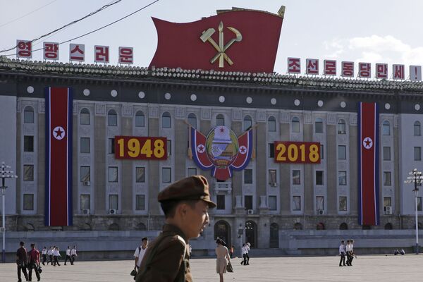 Северная Корея готовится к 70-летию - Sputnik Беларусь