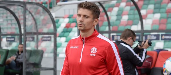 Белорусский футболист Александр Мартынович - Sputnik Беларусь