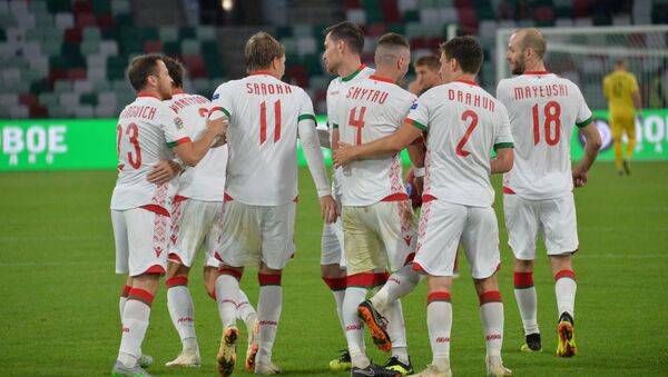 Сборная Беларуси одержала победу над командой Сан-Марино - Sputnik Беларусь