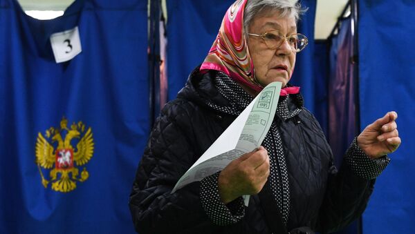 Единый день голосования в Новосибирске - Sputnik Беларусь
