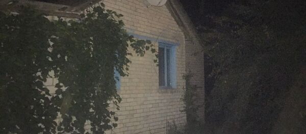 Дом, где произошел пожар - Sputnik Беларусь