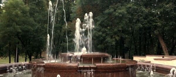 Видеофакт: витебский фонтан за миллион долларов работает странно - Sputnik Беларусь