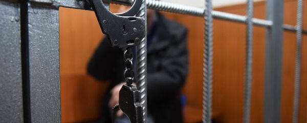 Арестованный в суде - Sputnik Беларусь