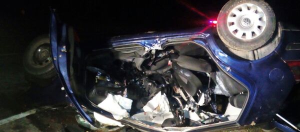 Лобовое столкновение под Новополоцком - Sputnik Беларусь