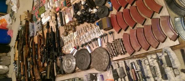 Десятки единиц незарегистрированного оружия изъяты у жителя Минской области - Sputnik Беларусь