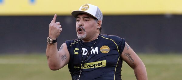 Футболист Диего Марадона - Sputnik Беларусь