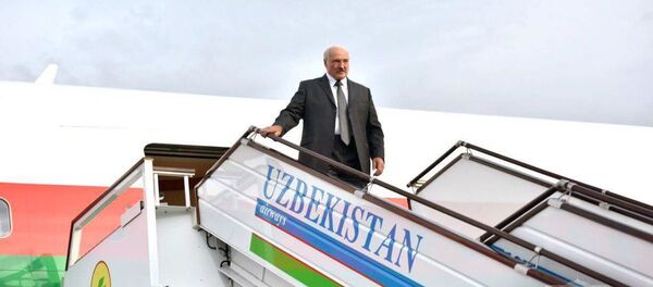 Президент Беларуси в Узбекистане - Sputnik Беларусь
