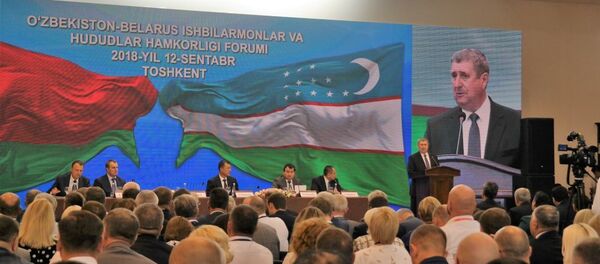 Узбекско-белорусский межрегиональный бизнес-форум Узбекско-белорусский межрегиональный бизнес-форум - Sputnik Беларусь