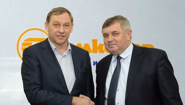 Михаил Амельянович и Александр Шакутин - Sputnik Беларусь