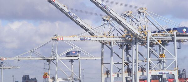 Порт Антверпена - Sputnik Беларусь