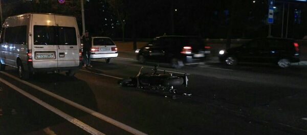 Последствия ДТП в Минске - Sputnik Беларусь