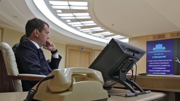 Премьер-министр России Дмитрий Медведев - Sputnik Беларусь