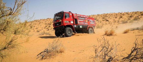 МАЗ на трасе Turkmen Desert Race МАЗ на трасе Turkmen Desert Race - Sputnik Беларусь