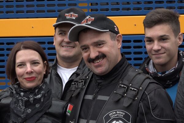 Виктор Лукашенко на закрытии мотосезона - 2018 - Sputnik Беларусь