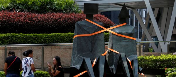 Скульптуры укрепили в Китае перед супертайфуном Мангхут - Sputnik Беларусь