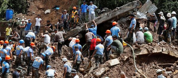 Последствия супертайфуна Мангхут на Филиппинах - Sputnik Беларусь