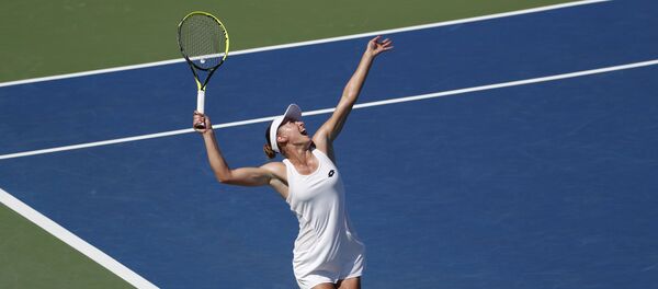 Белорусская теннисистка Александра Саснович Белорусская теннисистка Александра Саснович - Sputnik Беларусь