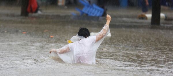 Тайфун Мангхут в Китае - Sputnik Беларусь