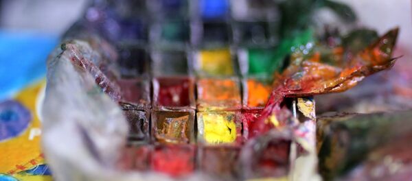 Акварель на мастер-классе - Sputnik Беларусь