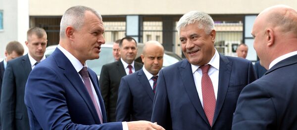 Главы МВД Беларуси и России Игорь Шуневич и Владимир Колокольцев - Sputnik Беларусь