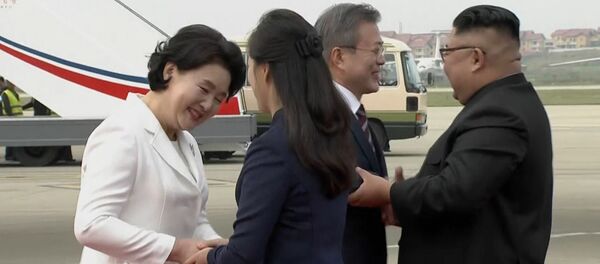 Встреча лидеров КНДР и Южной Кореи - Sputnik Беларусь