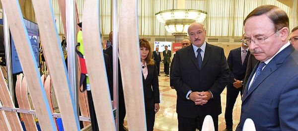 Президенту показали лыжи Телеханы Президенту показали лыжи Телеханы - Sputnik Беларусь