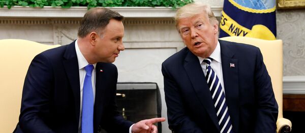 Переговоры Анджея Дуды и Дональда Трампа - Sputnik Беларусь