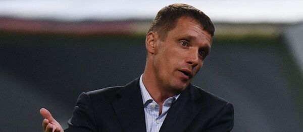 Главный тренер ПФК ЦСКА Виктор Ганчаренко - Sputnik Беларусь