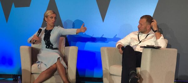 Официальный представитель МИД РФ Мария Захарова на форуме Baltic Weekend - Sputnik Беларусь