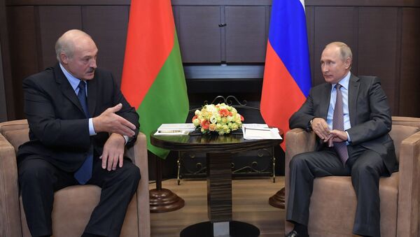 Встреча президентов Беларуси и России Александра Лукашенко и Владимра Путина - Sputnik Беларусь
