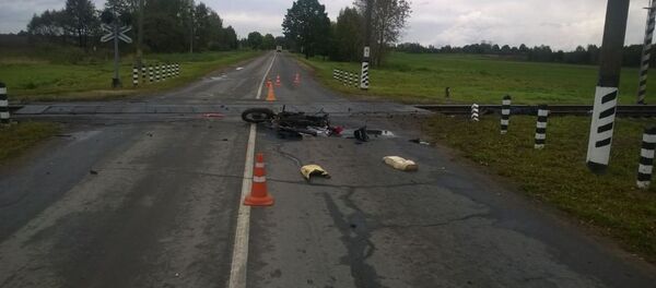 ДТП в Верхнедвинском районе: мотоциклист погиб, а его сыну оторвало ногу - Sputnik Беларусь