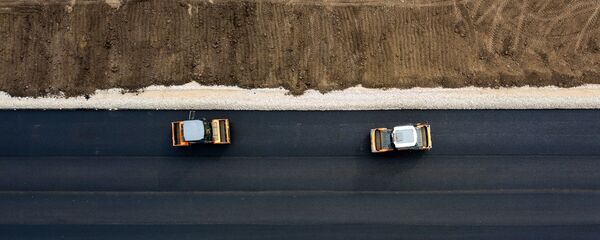 Строительство автомобильных дорог - Sputnik Беларусь