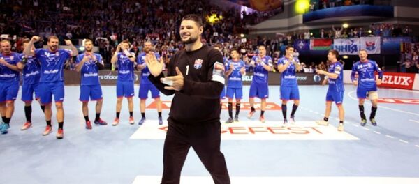 Голкипер БГК имени Мешкова Иван Пешич - Sputnik Беларусь