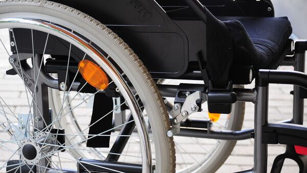 Инвалидная коляска, архивное фото - Sputnik Беларусь