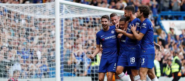 Футболисты лондонского Челси - Sputnik Беларусь